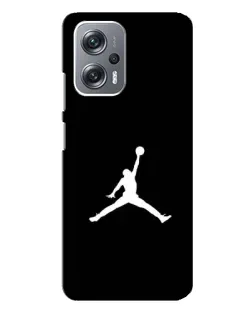 Чехол для Xiaomi Redmi Note 12 Pro (5g) с картинкой «Jordan Silhouette»