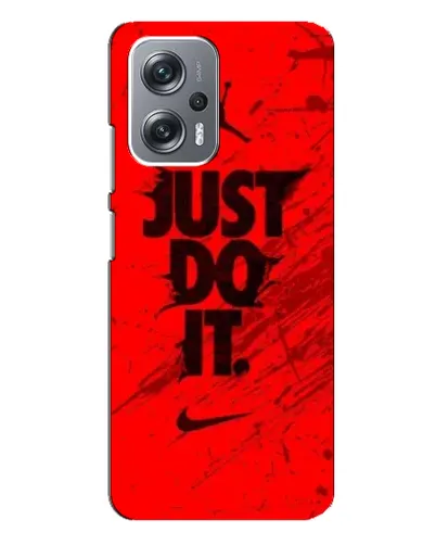 Чехол для Xiaomi Redmi Note 12 Pro (5g) с картинкой «Nike Just Do It»