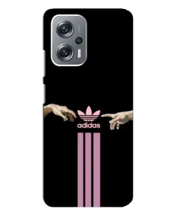 Чехол для Xiaomi Redmi Note 12 Pro (5g) с картинкой «Adidas Hands»