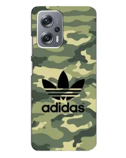 Чехол для Xiaomi Redmi Note 12 Pro (5g) с картинкой «Милитари стиль Adidas»