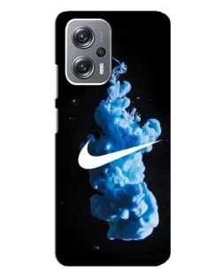 Чехол для Xiaomi Redmi Note 12 Pro (5g) с картинкой «Nike и синий дым»