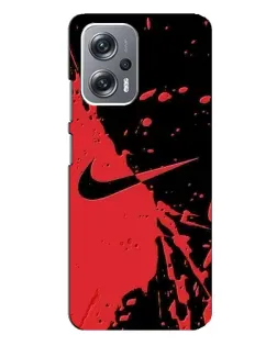 Чехол для Xiaomi Redmi Note 12 Pro (5g) с картинкой «Красные брызги Nike» Чехол для Xiaomi Redmi Note 12 Pro (5g) с картинкой «Красные брызги Nike»
