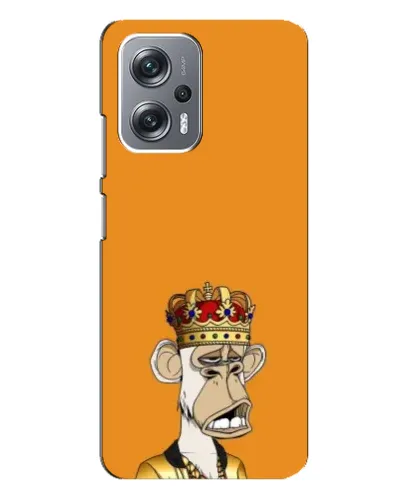Чехол для Xiaomi Redmi Note 12 Pro (5g) с картинкой «Золотая обезьяна Bored Ape» Чехол для Xiaomi Redmi Note 12 Pro (5g) с картинкой «Золотая обезьяна Bored Ape»