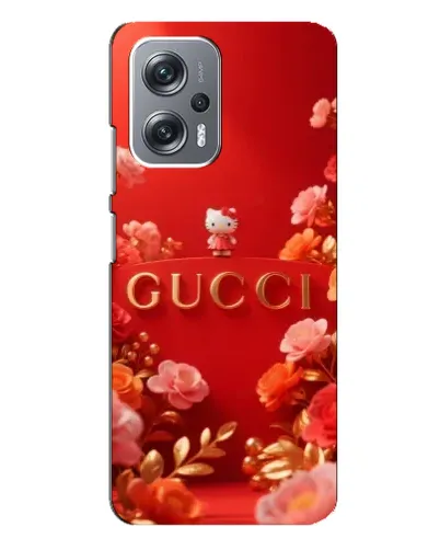 Чехол для Xiaomi Redmi Note 12 Pro (5g) с картинкой «Gucci — золотой сад»