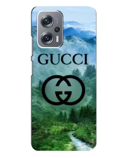 Чехол для Xiaomi Redmi Note 12 Pro (5g) с картинкой «Gucci — горный пейзаж»