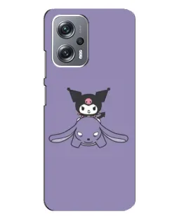 Чехол для Xiaomi Redmi Note 12 Pro (5g) с картинкой «Kuromi на лиловом фоне» Чехол для Xiaomi Redmi Note 12 Pro (5g) с картинкой «Kuromi на лиловом фоне»