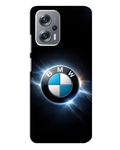 Чехол для Xiaomi Redmi Note 12 Pro (5g) с картинкой «BMW — неоновое сияние»