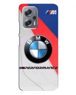 Чехол для Xiaomi Redmi Note 12 Pro (5g) с картинкой «BMW Performance стиль»