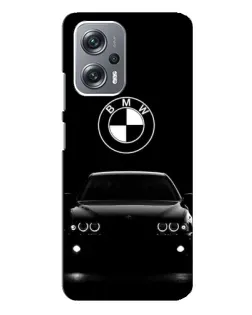 Чехол для Xiaomi Redmi Note 12 Pro (5g) с картинкой «BMW — взгляд из темноты»