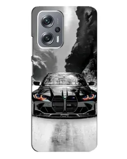 Чехол для Xiaomi Redmi Note 12 Pro (5g) с картинкой «BMW — акварельный дрифт»
