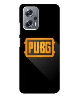 Чехол для Xiaomi Redmi Note 12 Pro (5g) с картинкой «PUBG — рамка лого»