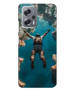 Чехол для Xiaomi Redmi Note 12 Pro (5g) с картинкой «PUBG — свободное падение»