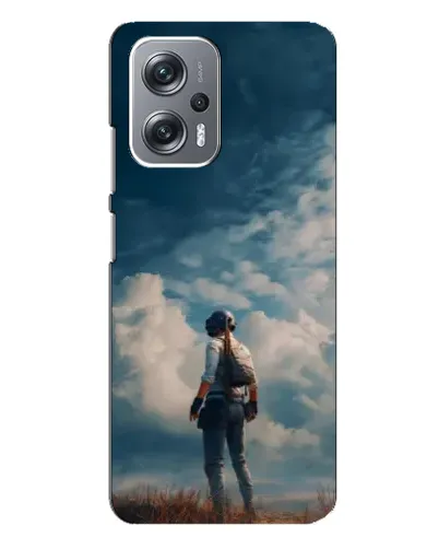 Чехол для Xiaomi Redmi Note 12 Pro (5g) с картинкой «Герой PUBG на скале» Чехол для Xiaomi Redmi Note 12 Pro (5g) с картинкой «Герой PUBG на скале»