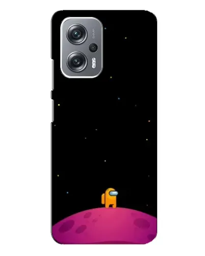 Чехол для Xiaomi Redmi Note 12 Pro (5g) с картинкой «Одинокий герой на планете»