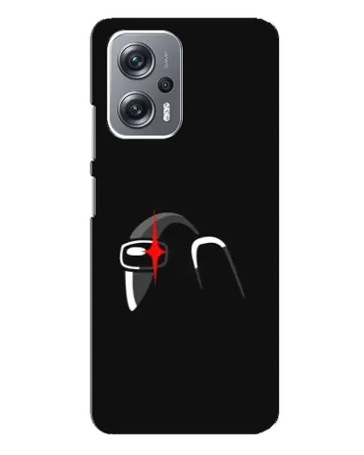 Чехол для Xiaomi Redmi Note 12 Pro (5g) с картинкой «Among Us шлем»