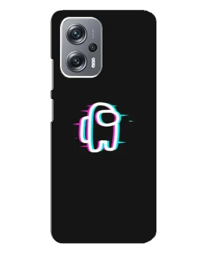 Чехол для Xiaomi Redmi Note 12 Pro (5g) с картинкой «Among Us неон»