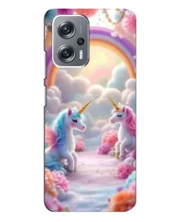 Чехол для Xiaomi Redmi Note 12 Pro (5g) с картинкой «Радуга и единороги» Чехол для Xiaomi Redmi Note 12 Pro (5g) с картинкой «Радуга и единороги»