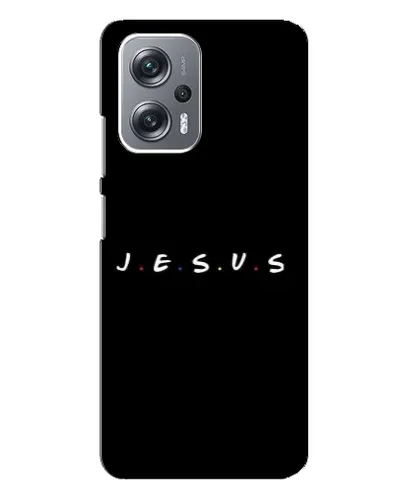 Чехол для Xiaomi Redmi Note 12 Pro (5g) с картинкой «Точки веры J.E.S.U.S.»