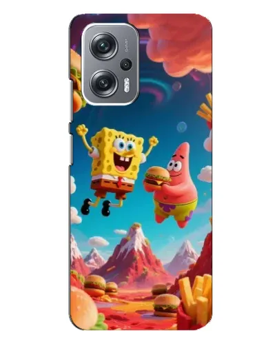 Чехол для Xiaomi Redmi Note 12 Pro (5g) с картинкой «Космический фастфуд» Чехол для Xiaomi Redmi Note 12 Pro (5g) с картинкой «Космический фастфуд»