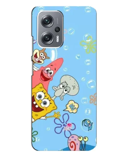 Чехол для Xiaomi Redmi Note 12 Pro (5g) с картинкой «Веселые пузырьки» Чехол для Xiaomi Redmi Note 12 Pro (5g) с картинкой «Веселые пузырьки»