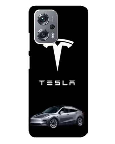 Чехол для Xiaomi Redmi Note 12 Pro (5g) с картинкой «Tesla Model Y»