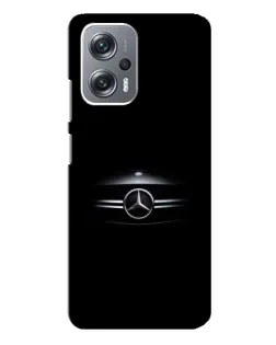 Чехол для Xiaomi Redmi Note 12 Pro (5g) с картинкой «Mercedes — абстрактные линии»