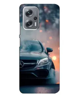 Чехол для Xiaomi Redmi Note 12 Pro (5g) с картинкой «Mercedes — ночной город»