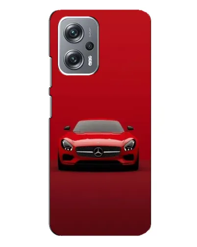 Чехол для Xiaomi Redmi Note 12 Pro (5g) с картинкой «Красный Mercedes AMG»