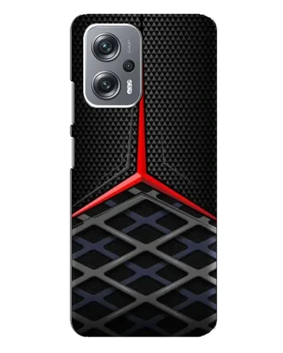 Чехол для Xiaomi Redmi Note 12 Pro (5g) с картинкой «Mercedes Carbon Grid»