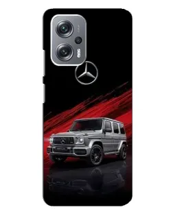 Чехол для Xiaomi Redmi Note 12 Pro (5g) с картинкой «Mercedes G-Class красный»