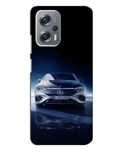 Чехол для Xiaomi Redmi Note 12 Pro (5g) с картинкой «Ночной Mercedes EQ»