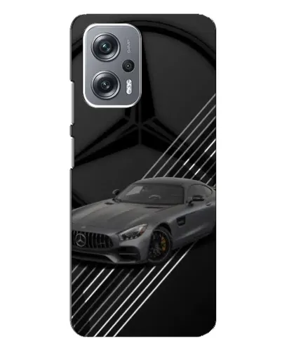 Чехол для Xiaomi Redmi Note 12 Pro (5g) с картинкой «Mercedes AMG — графика»