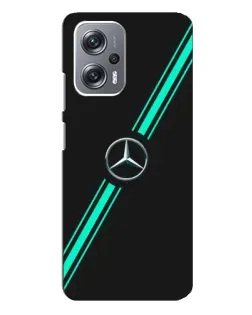 Чехол для Xiaomi Redmi Note 12 Pro (5g) с картинкой «Спортивные линии Mercedes»