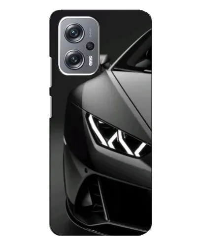 Чехол для Xiaomi Redmi Note 12 Pro (5g) с картинкой «Lamborghini фары детализация»