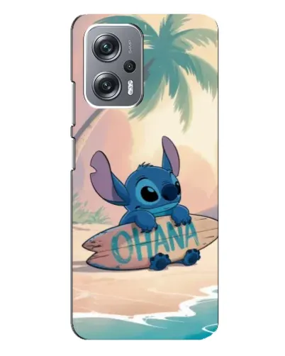 Чехол для Xiaomi Redmi Note 12 Pro (5g) с картинкой «Стич на серфе»