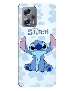 Чехол для Xiaomi Redmi Note 12 Pro (5g) с картинкой «Stitch среди цветов»