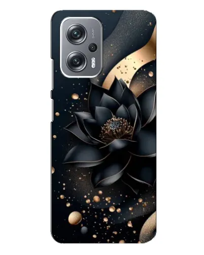 Чехол для Xiaomi Redmi Note 12 Pro (5g) с картинкой «Черный лотос» Чехол для Xiaomi Redmi Note 12 Pro (5g) с картинкой «Черный лотос»