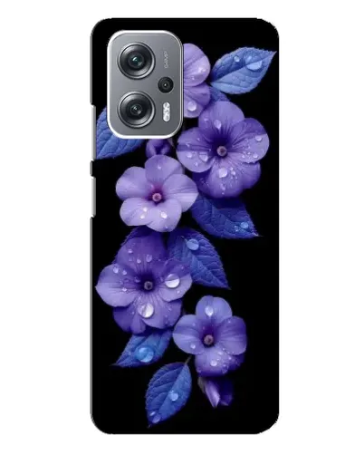 Чехол для Xiaomi Redmi Note 12 Pro (5g) с картинкой «Фиолетовые цветы с росою» Чехол для Xiaomi Redmi Note 12 Pro (5g) с картинкой «Фиолетовые цветы с росою»