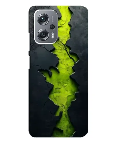 Чехол для Xiaomi Redmi Note 12 Pro (5g) с картинкой «Салатовый разлом скалы» Чехол для Xiaomi Redmi Note 12 Pro (5g) с картинкой «Салатовый разлом скалы»