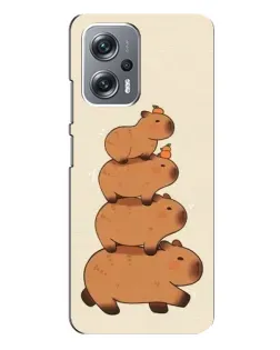 Чехол для Xiaomi Redmi Note 12 Pro (5g) с картинкой «Башня из капибар» Чехол для Xiaomi Redmi Note 12 Pro (5g) с картинкой «Башня из капибар»