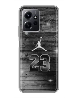 Чехол для Xiaomi Redmi Note 12 с картинкой «Jordan Carbon 23»