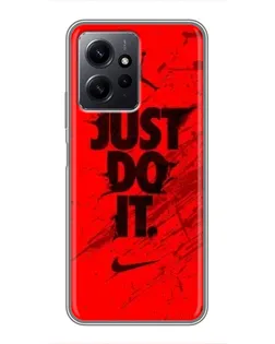 Чехол для Xiaomi Redmi Note 12 с картинкой «Nike Just Do It»