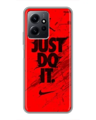 Чехол для Xiaomi Redmi Note 12 с картинкой «Nike Just Do It»