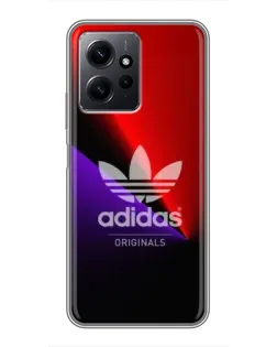 Чохол для Xiaomi Redmi Note 12 з картинкою «Adidas Red Neon»