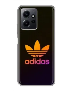 Чохол для Xiaomi Redmi Note 12 з картинкою «Градієнт Adidas»