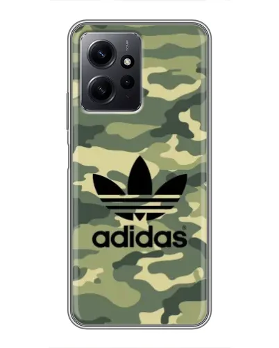 Чохол для Xiaomi Redmi Note 12 з картинкою «Мілітарі стиль Adidas»