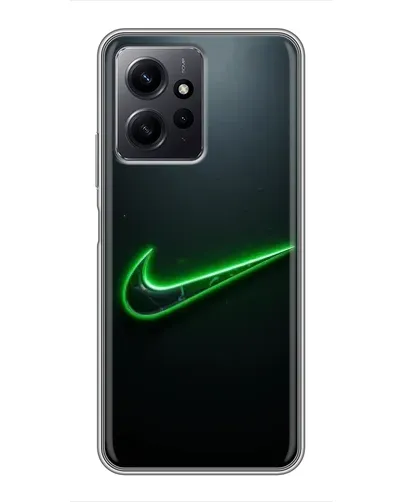 Чохол для Xiaomi Redmi Note 12 з картинкою «Неоновий контур Nike» Чохол для Xiaomi Redmi Note 12 з картинкою «Неоновий контур Nike»