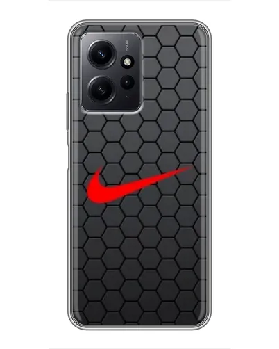 Чохол для Xiaomi Redmi Note 12 з картинкою «Nike — карбонова сітка» Чохол для Xiaomi Redmi Note 12 з картинкою «Nike — карбонова сітка»