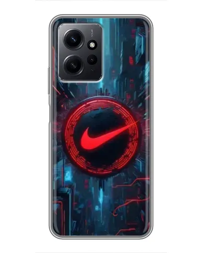 Чохол для Xiaomi Redmi Note 12 з картинкою «Техногенний стиль Nike» Чохол для Xiaomi Redmi Note 12 з картинкою «Техногенний стиль Nike»
