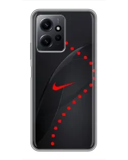 Чохол для Xiaomi Redmi Note 12 з картинкою «Абстрактний дизайн Nike»